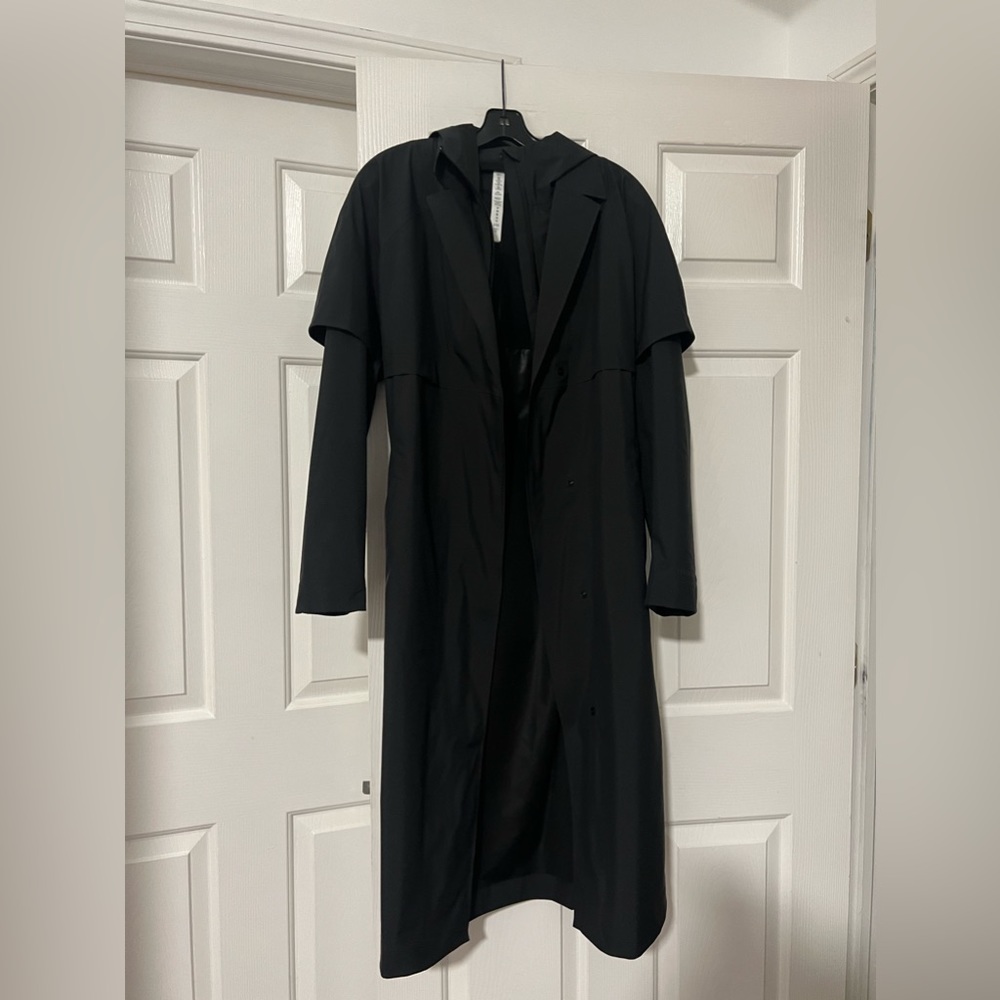 Lululemon belted trench coat